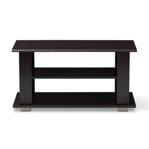 Baxton Studio Joliette Modern and Contemporary Wenge Brown Finished Coffee Table