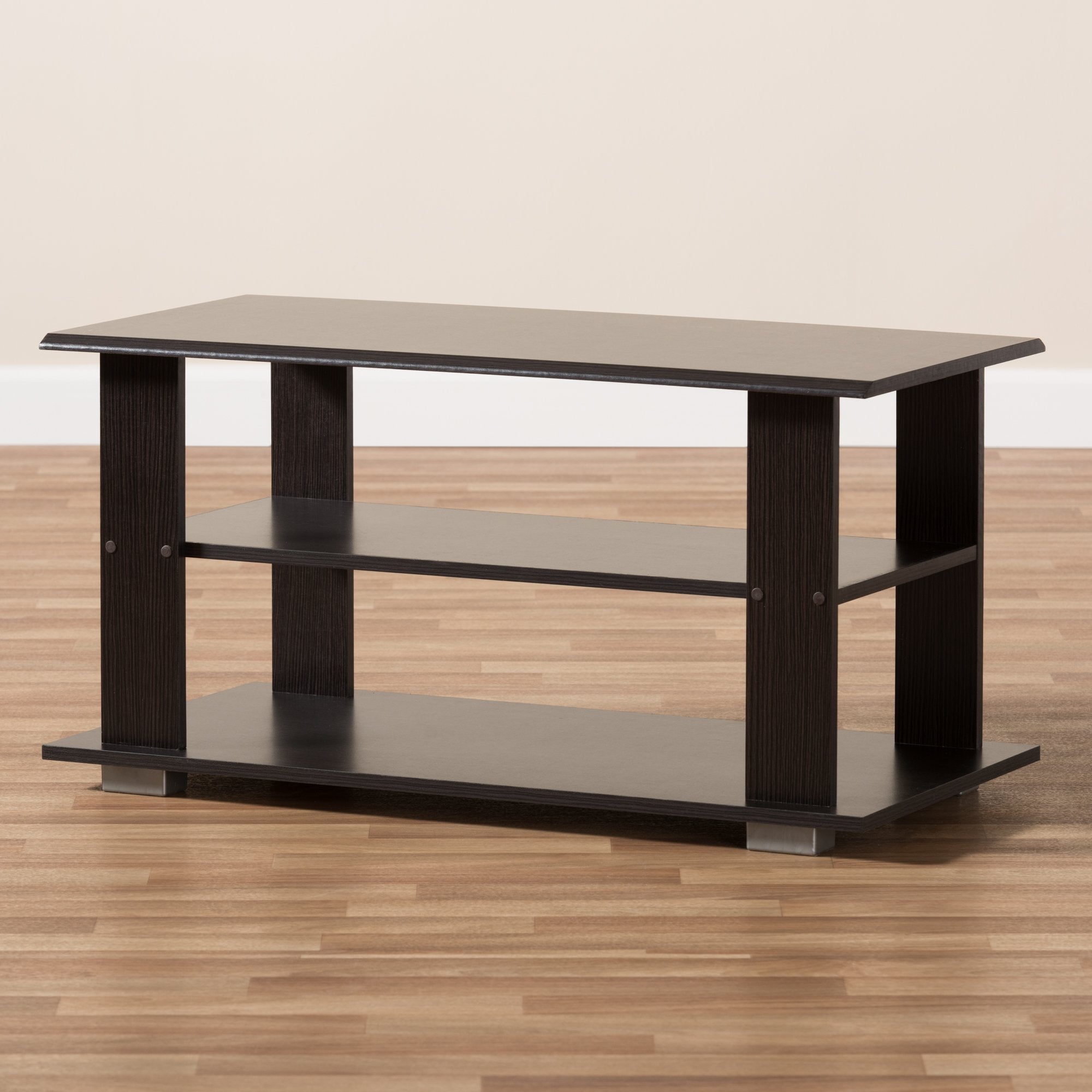 Baxton Studio Joliette Modern and Contemporary Wenge Brown Finished Coffee Table