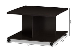 Baxton Studio Cladine Modern and Contemporary Wenge Brown Finished Coffee Table