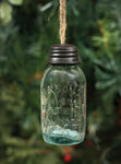 3½" Hanging Mason Jar Ornament