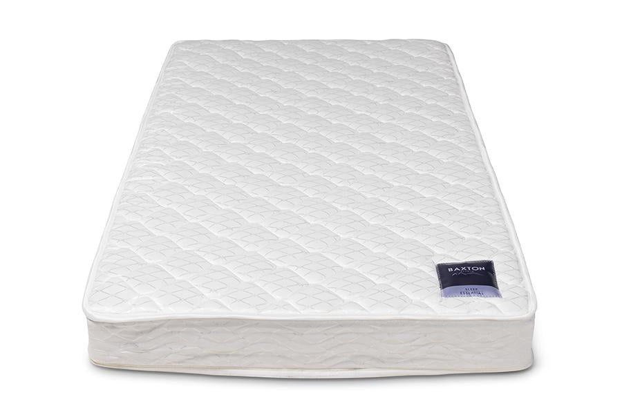 Baxton Studio Alaura Twin Size Spring Mattress