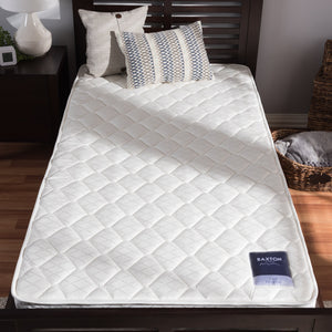 Baxton Studio Alaura Twin Size Spring Mattress