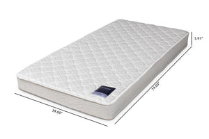 Baxton Studio Alaura Twin Size Spring Mattress