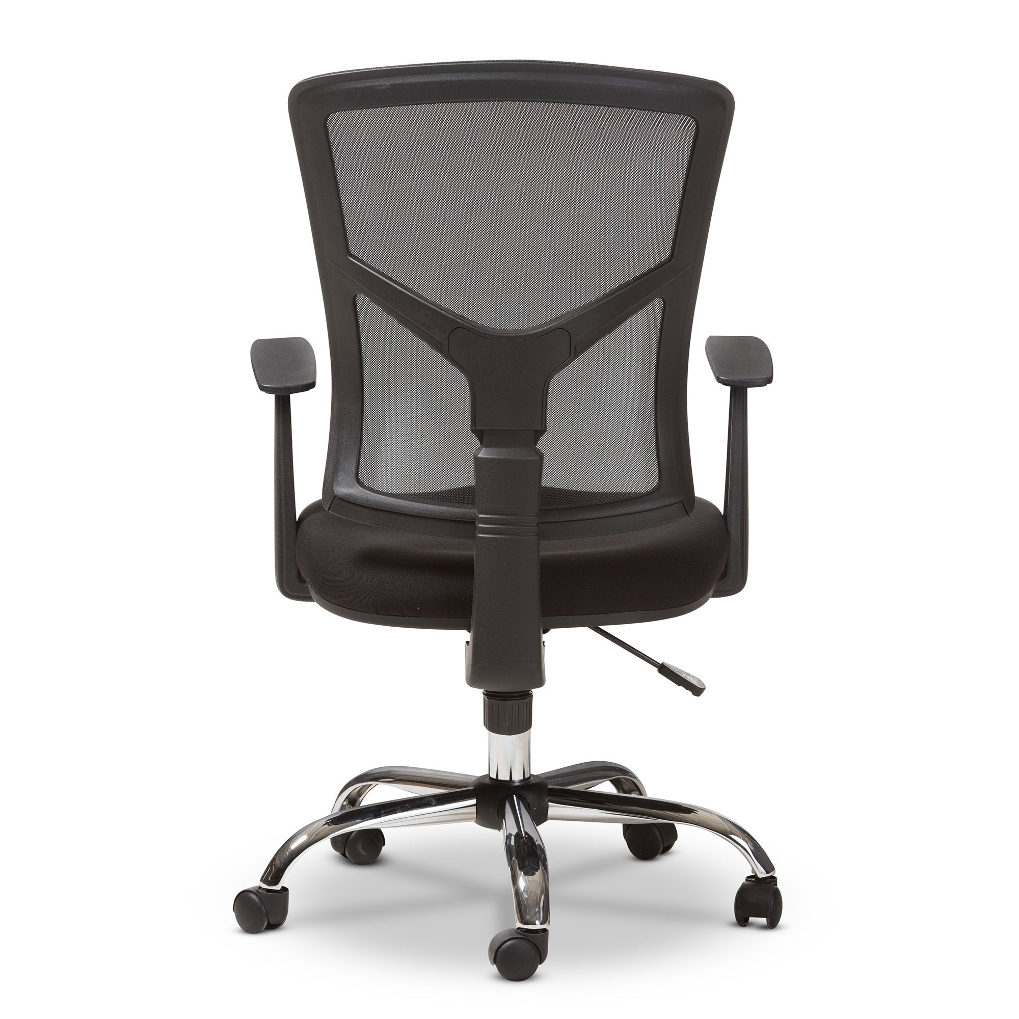 Baxton Studio Matthias Modern and Contemporary Ergonomic Black Mesh Office Chair