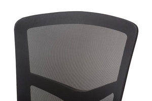 Baxton Studio Matthias Modern and Contemporary Ergonomic Black Mesh Office Chair