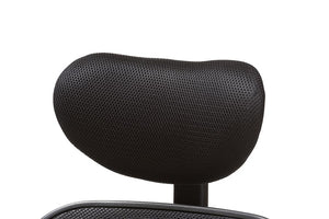 Baxton Studio Sebastian Modern and Contemporary Ergonomic Black Mesh Office Chair