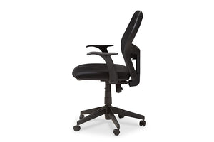 Baxton Studio Kurber Modern and Contemporary Ergonomic Black Mesh Office Chair With Bifma Certification