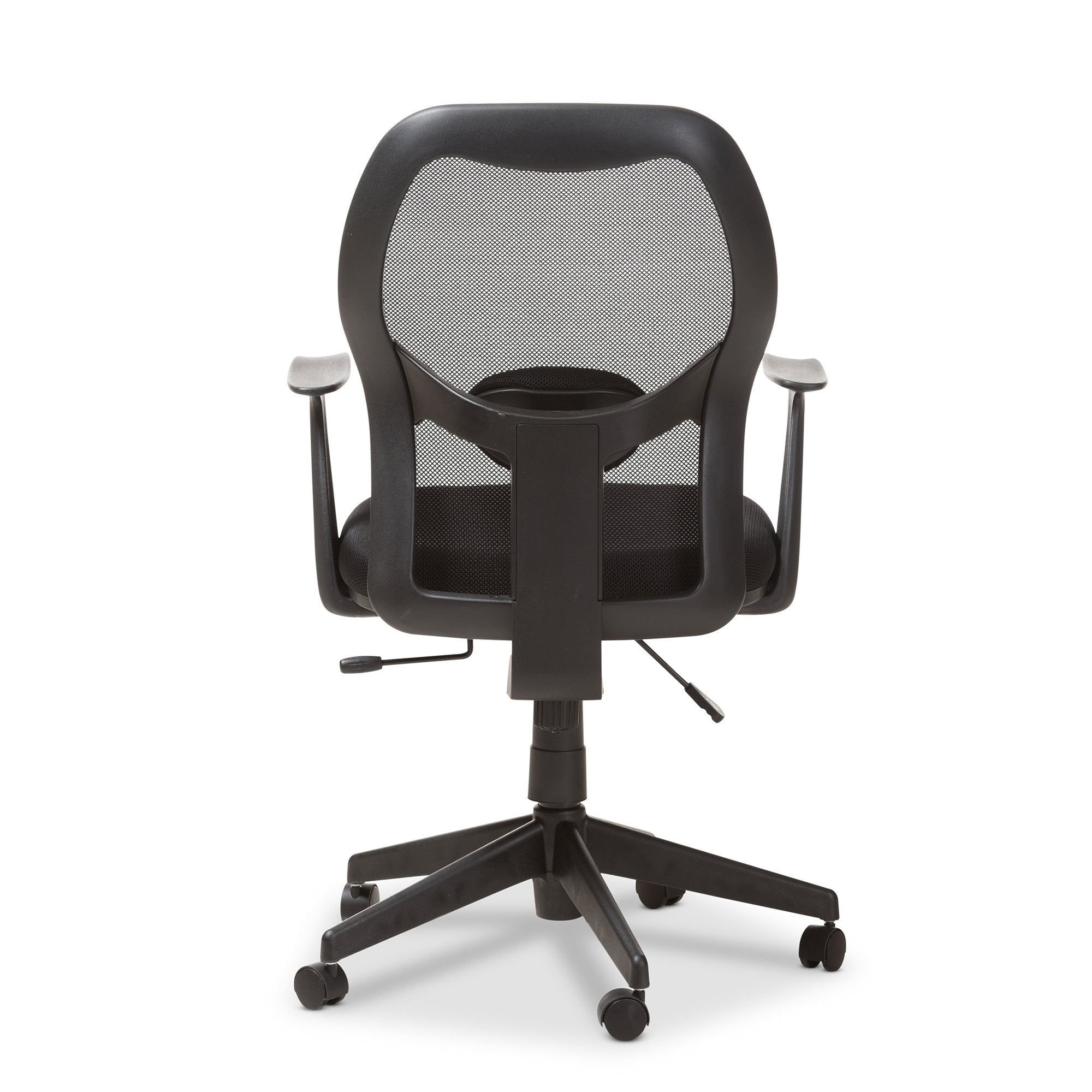 Baxton Studio Kurber Modern and Contemporary Ergonomic Black Mesh Office Chair With Bifma Certification