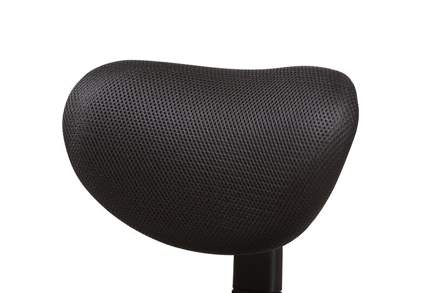 Baxton Studio Ernst Modern and Contemporary Ergonomic Black Mesh Office Chair