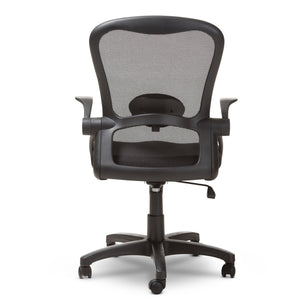 Baxton Studio Bergmann Modern and Contemporary Ergonomic Black Mesh Office Chair