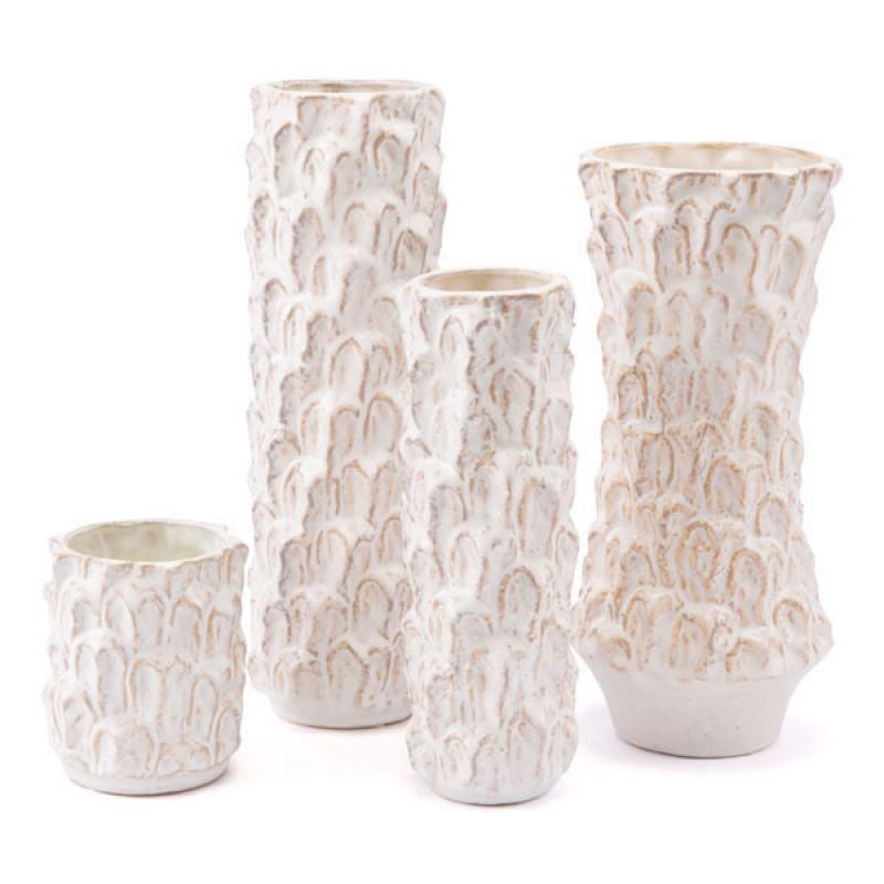 Arena Sm Vase White