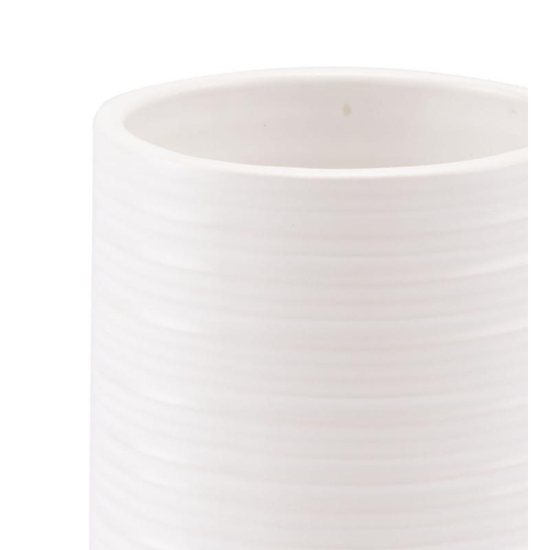 White Short Vase White