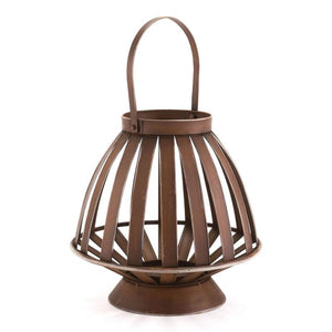 Bamboo Lantern, Brown