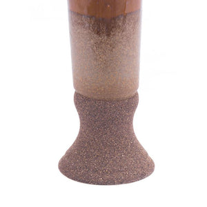 Allium Tall Vase Brown