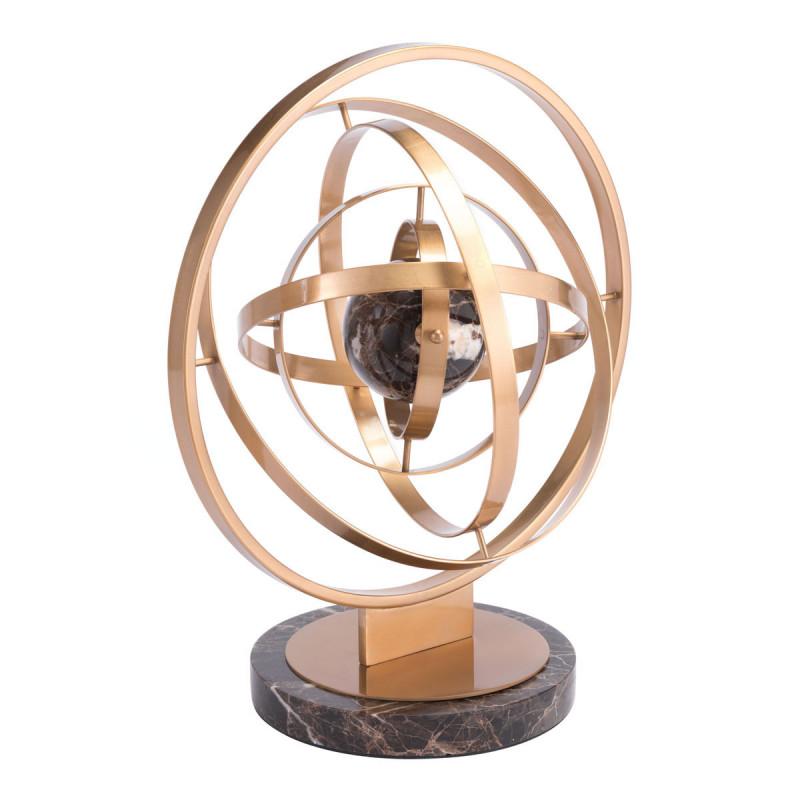 Atom Sculpture Brown