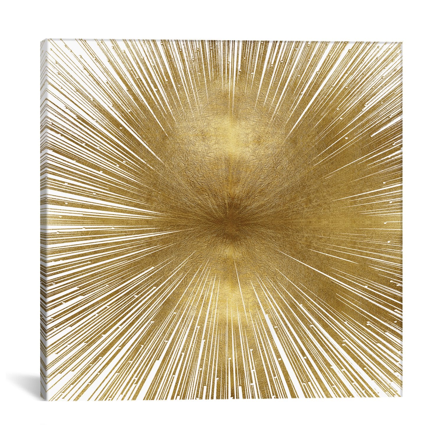 Radiant Gold by Abby Young Canvas Print - UNQFurniture