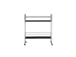 Whiteline Modern Living - Jessica Side Table/Bar Cart - UNQFurniture