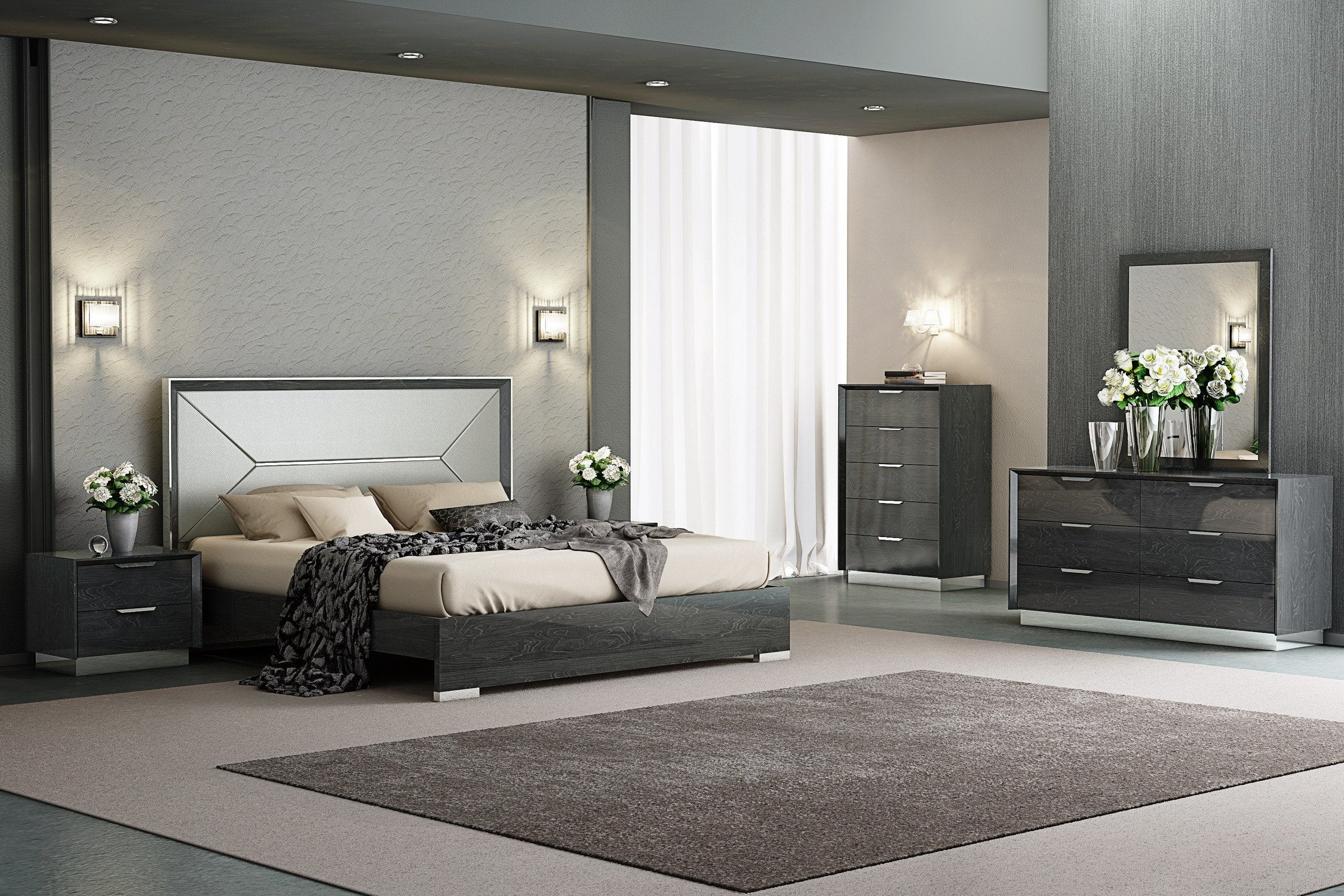 Whiteline Modern Living - Navi Bed - UNQFurniture