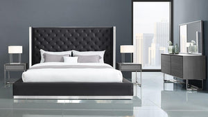 Whiteline Modern Living - Abrazo Bed King - UNQFurniture