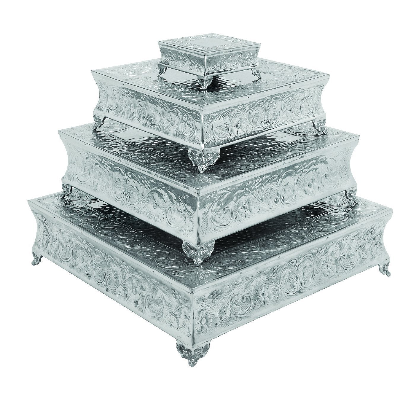 Aluminum Cake Stand Set Of 4 A Dining Area Specific decor