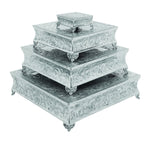 Aluminum Cake Stand Set Of 4 A Dining Area Specific decor