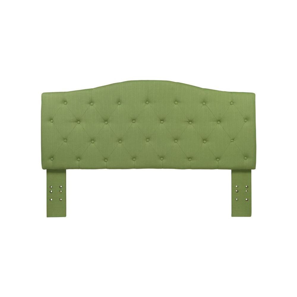 Alipaz Contemporary Full Queen Headboard, Green