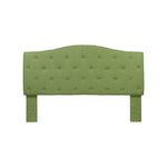 Alipaz Contemporary Full Queen Headboard, Green