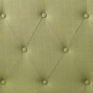 Alipaz Contemporary Full Queen Headboard, Green