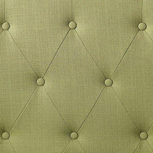 Alipaz Contemporary Twin Headboard, Green