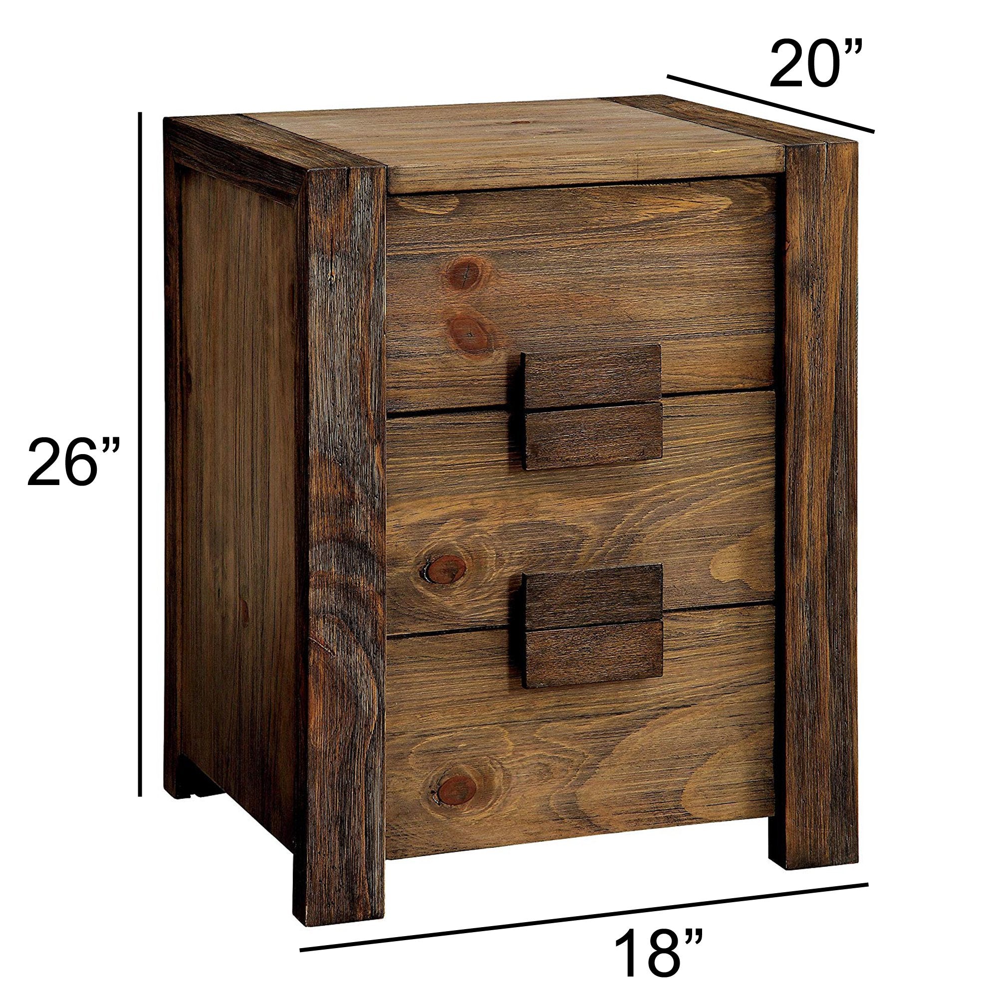 Aveiro Transitional Style Night Stand