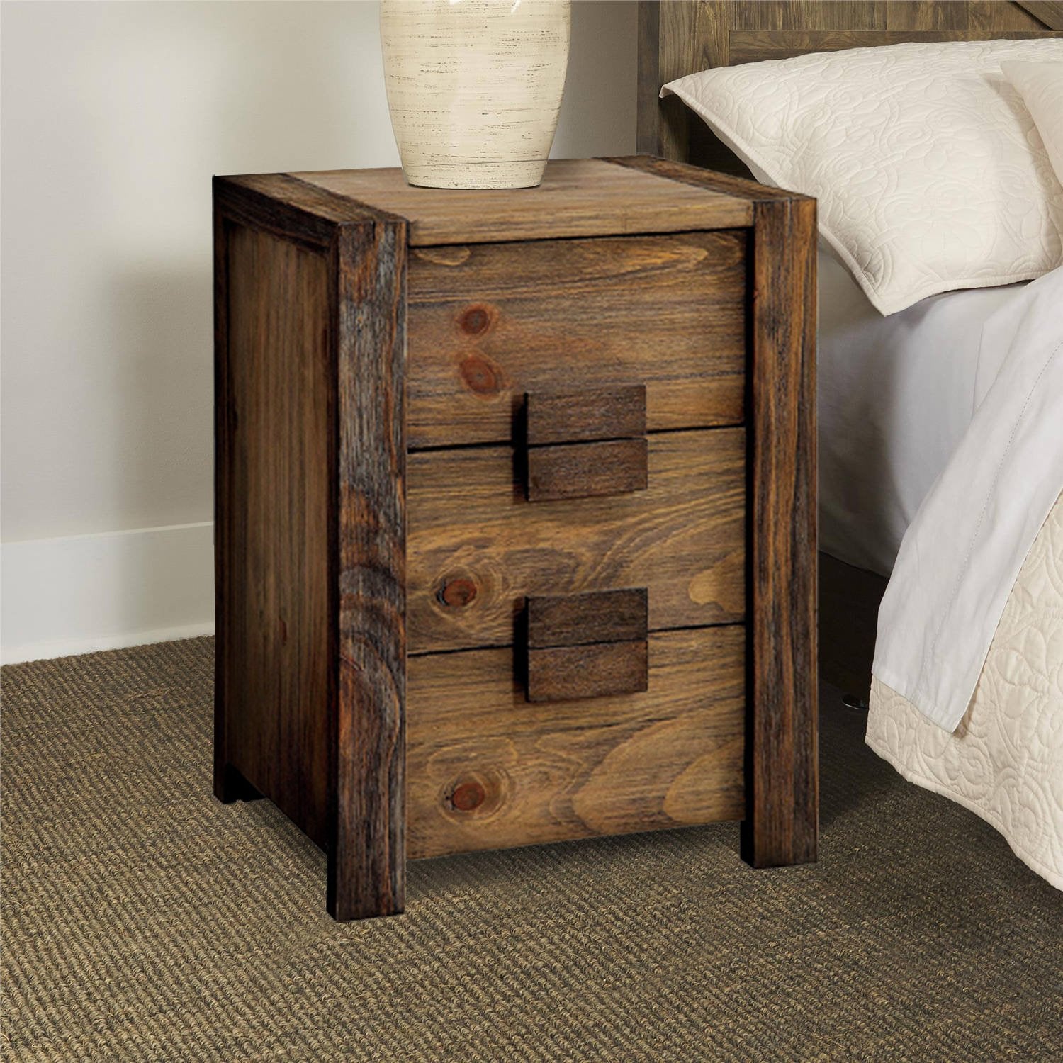 Aveiro Transitional Style Night Stand