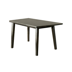 Abelone Rectangular Gray Dining Table