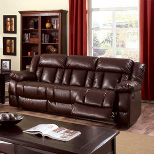 Wimbledon Motion Sofa Transitional Style, Brown