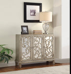 Bailea Console Table, Silver Gray