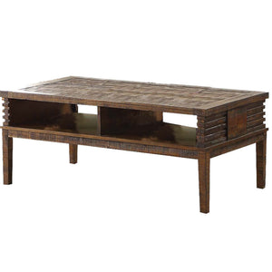 Adorable Coffee Table, Reclaimed Oak Brown