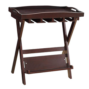 Westry Folding Tray Table, Espresso