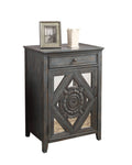 Voguish Side Table, Antique Gray-Blue