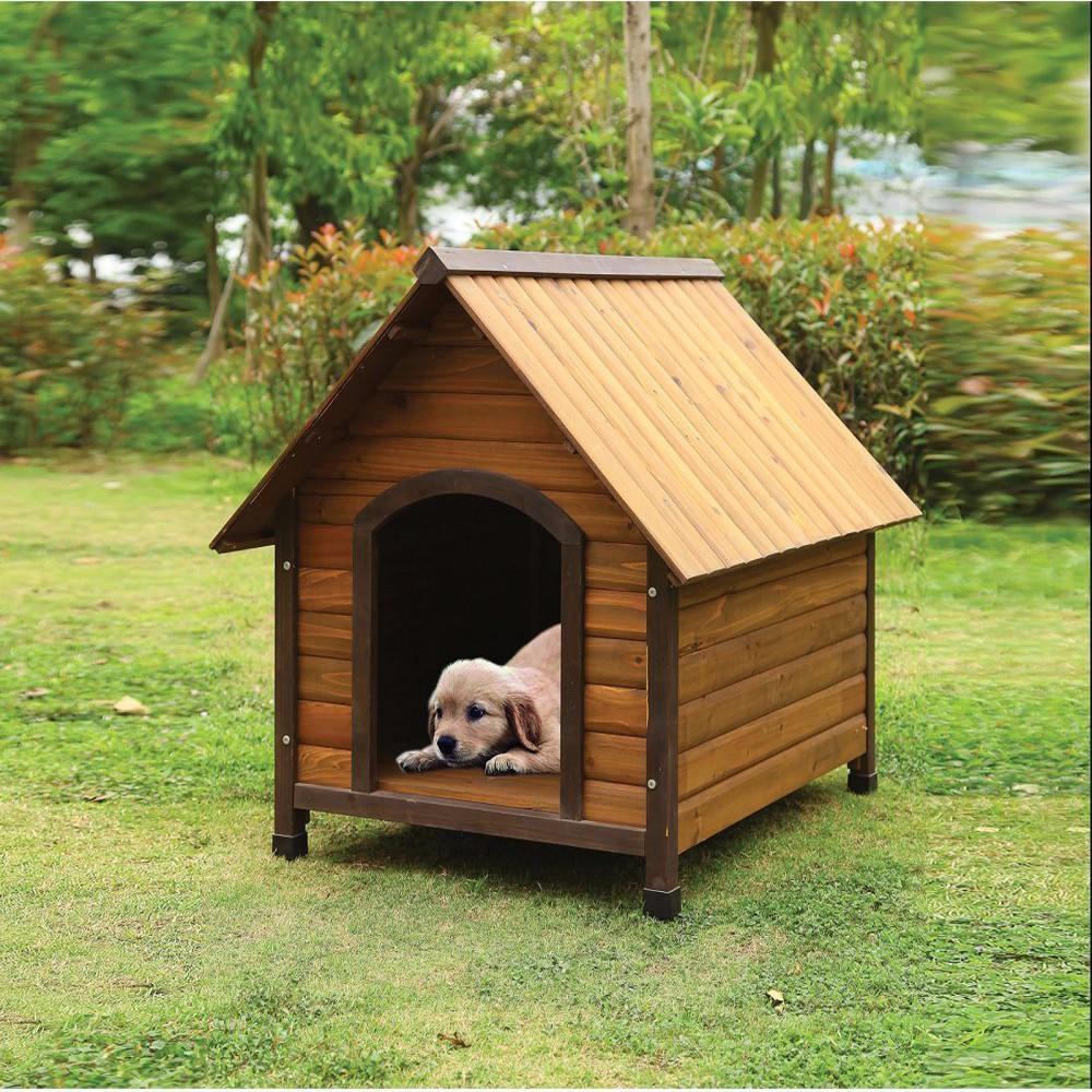 Woody Pet House, Oak Brown