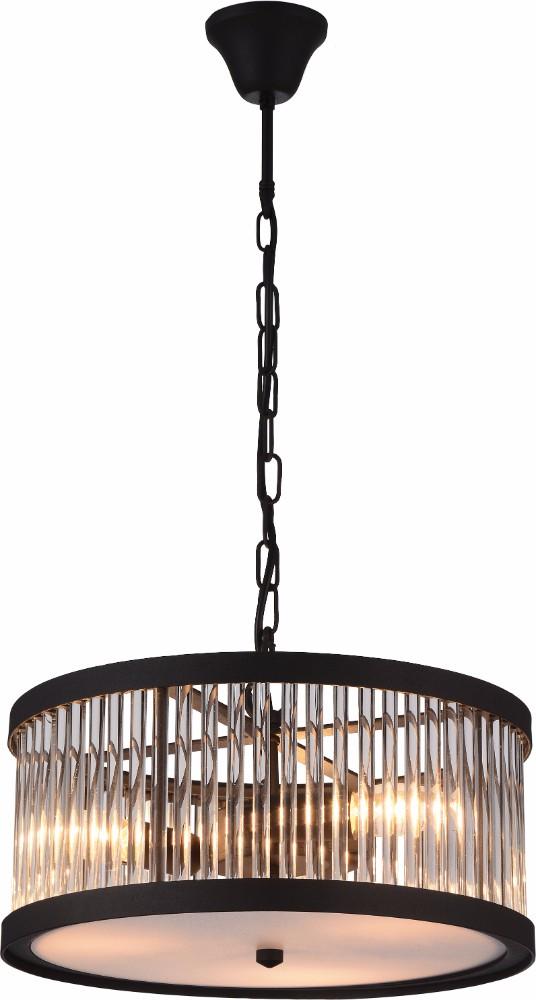 Aven Ceiling Lamp, Black Satin