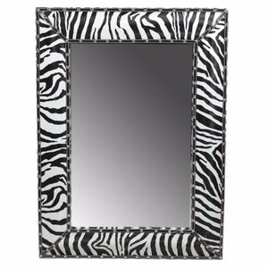 Wooden Mirror, Black And White