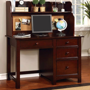 Wooden Hutch with storages, Cherry Brown