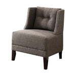 Wood & Dorris Fabric Accent Chair, Gray