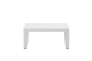 Aluminum Coffee Table , White