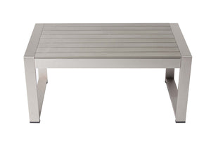 Anodized Aluminum Perfect Outdoor table, Gray