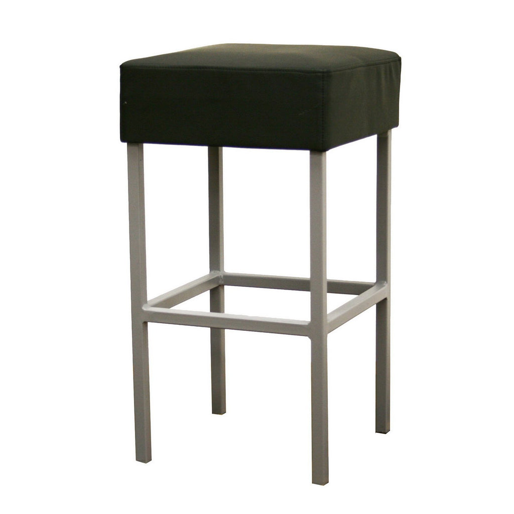 Baxton Studio Andante Black Faux Leather Counter Stool