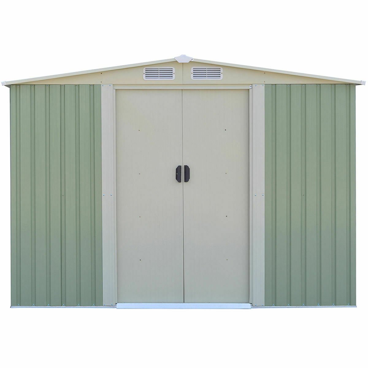 Galvanized Steel Garden Storage Shed Tool House