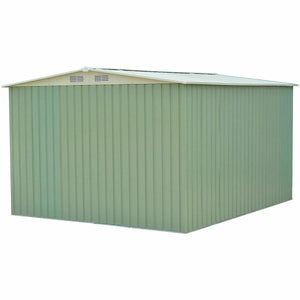 Galvanized Steel Garden Storage Shed Tool House