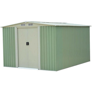 Galvanized Steel Garden Storage Shed Tool House