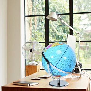 12" World Globe 720° Rotating Desktop Geographic for Kids