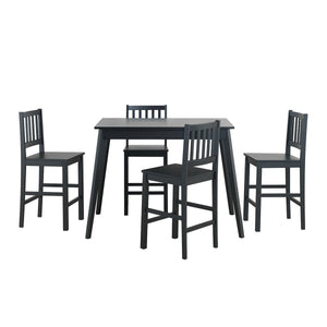 5 Pcs Counter Height Dining Set Kitchen Table